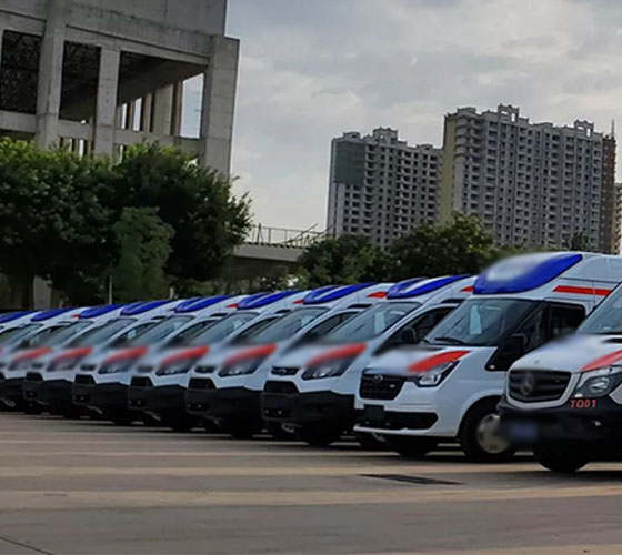 铜鼓县服务车队展示