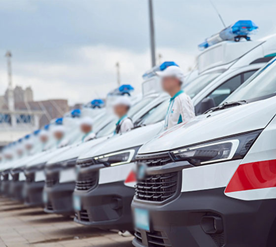 铜鼓县服务车队展示